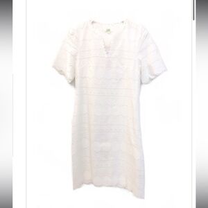 Jade Melody Tam White‎ Circle Lace Sheath Dress